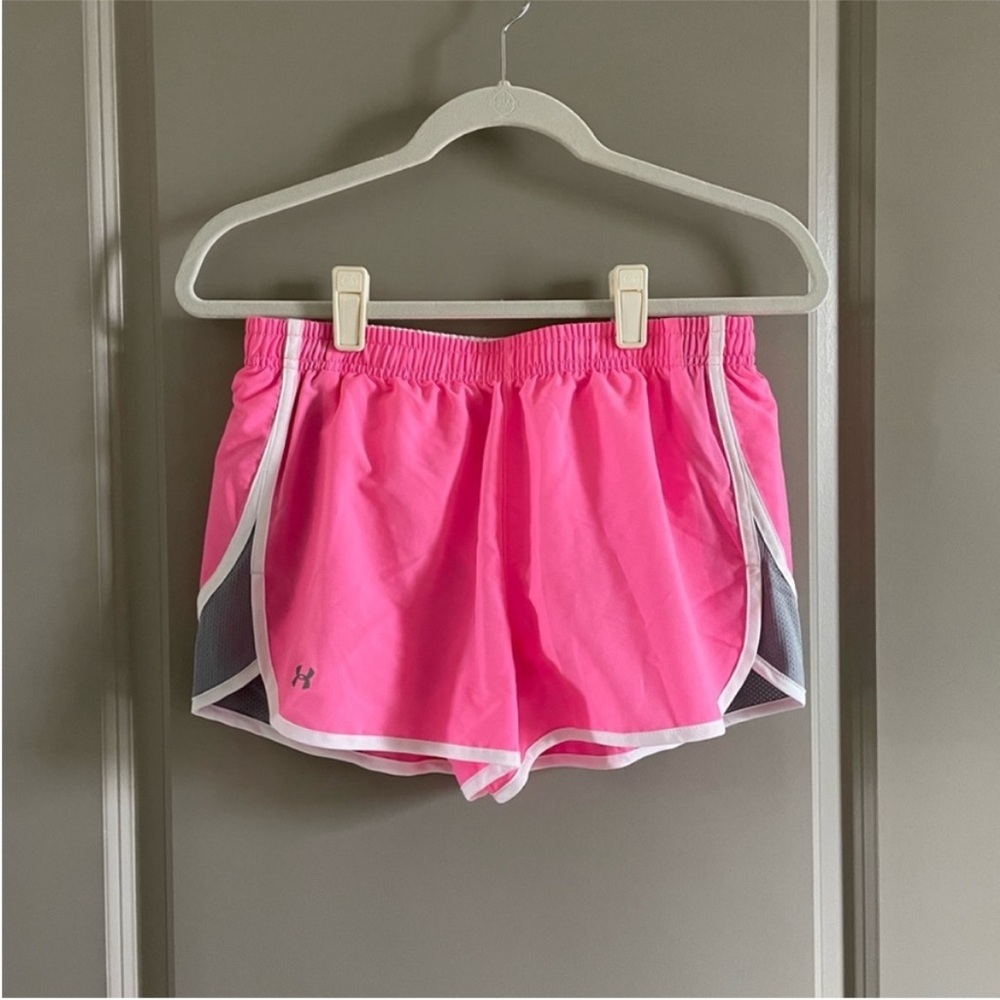 Under Armour Women's Pink Athletic Shorts